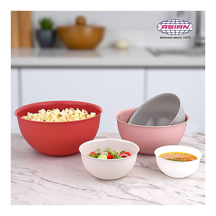 Asian Blend Bowls Set - Multicolour (5 Pieces) : 1 Unit