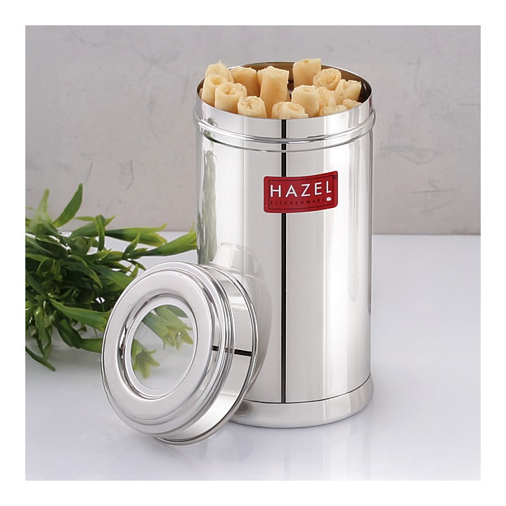 HAZEL Stainless Steel Kitchen Container : 1 Unit