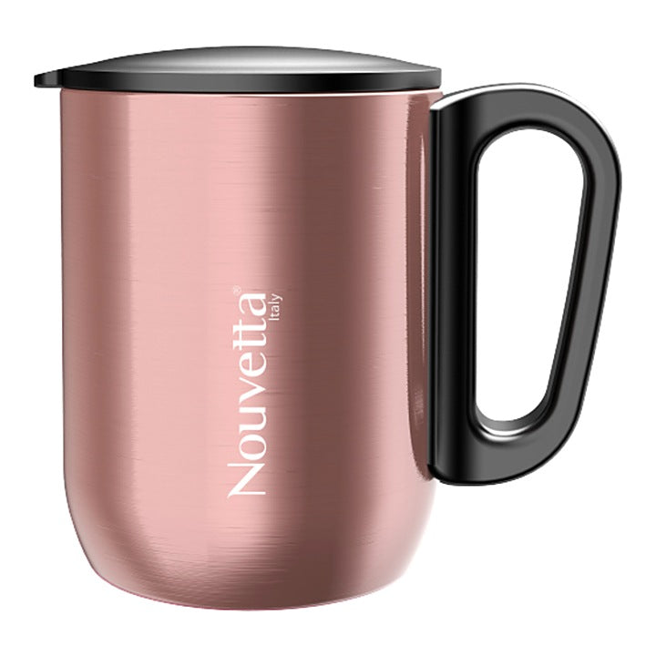 Nouvetta Alpha Double Wall Coffee Mug - (Rose Gold) : 1 Unit