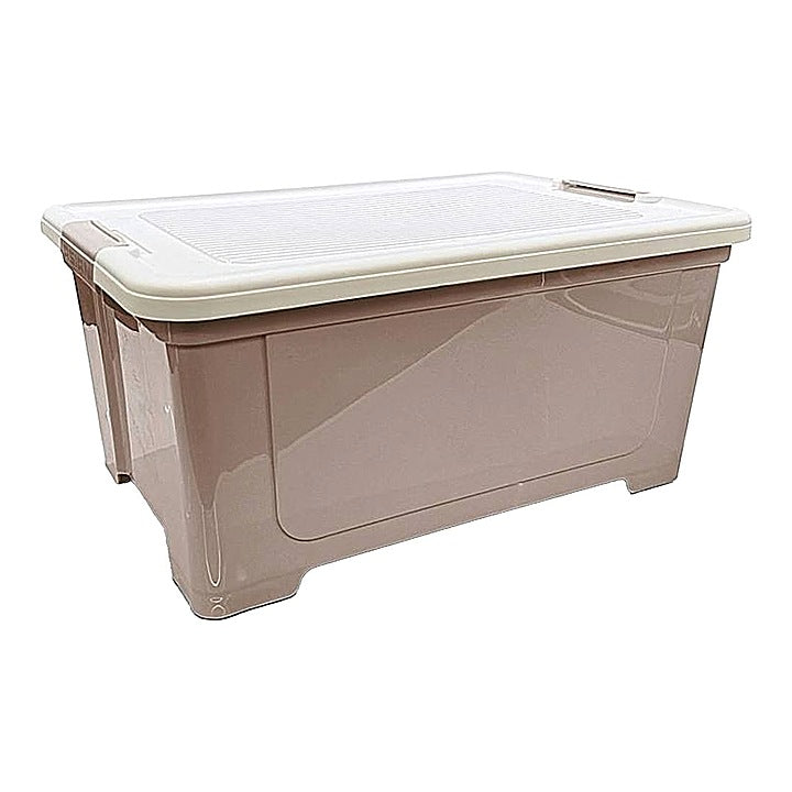 Asian Regal Roller Plastic Storage Box (Grey) - 32 L : 1 Unit