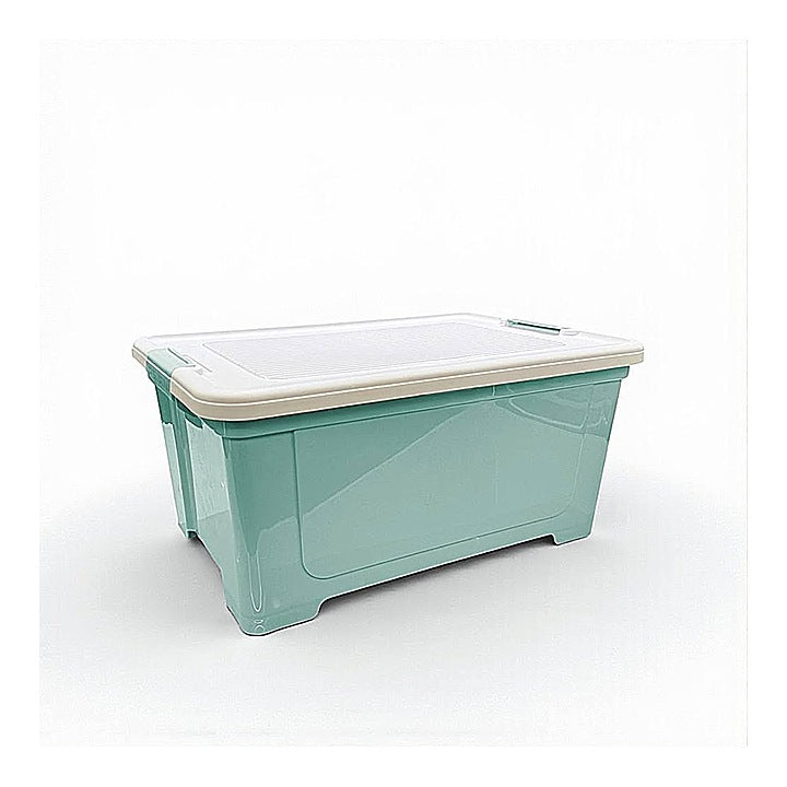 Asian Regal Roller Plastic Storage Box (Blue) - 54 L : 1 Unit