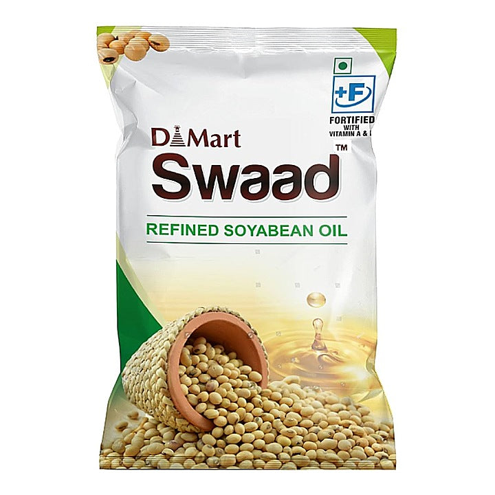 DMart Swaad Refined Soyabean Oil : 800 g