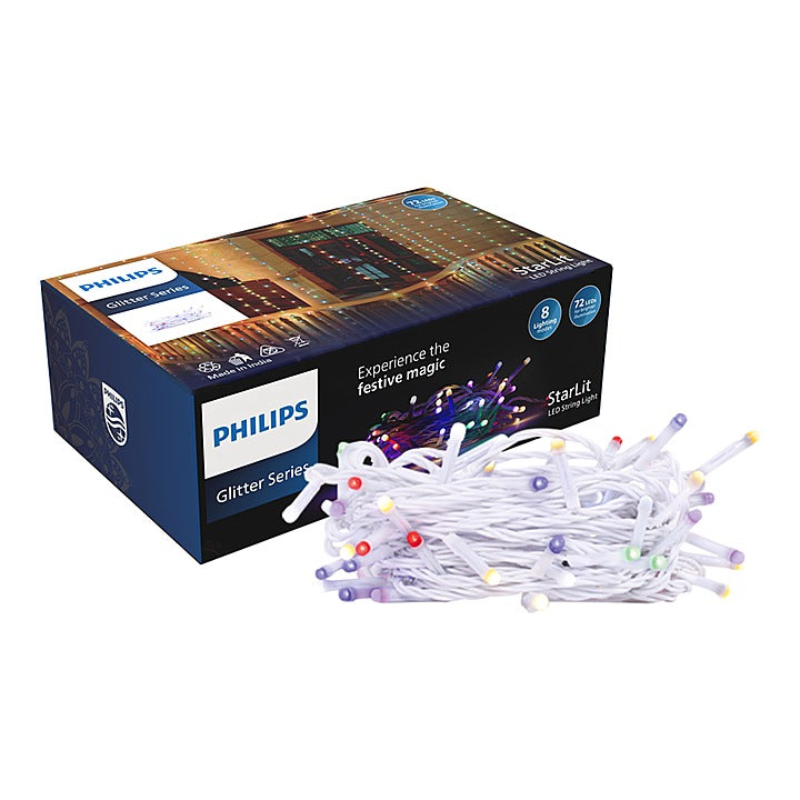 Philips Starlit 72LED String Light (Multicolour) - 12 Meter : 1 Unit