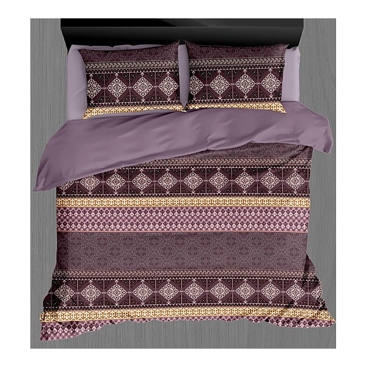 VAA Regular Multiniddle Double Comforter (Grey) - 213 x 223 cm : 1 Unit