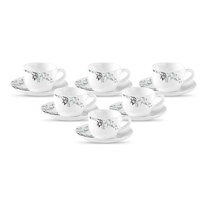 La Opala Princess Magical Waves Cup & Saucer (150 ml) : 6 N