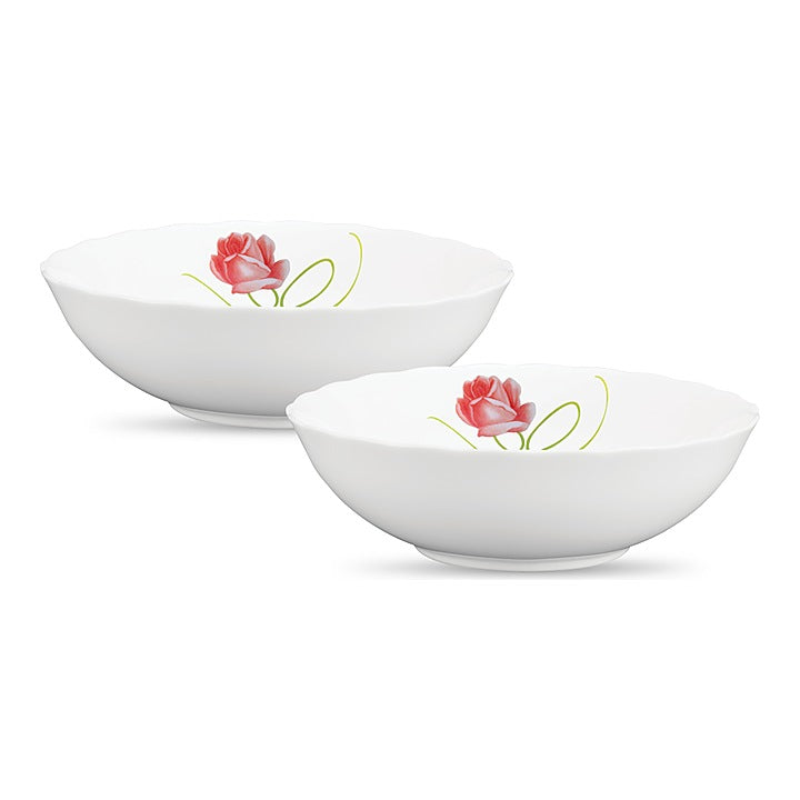 La Opala Dainty Swirls Multiutility Bowl (575 ml) : 2 N