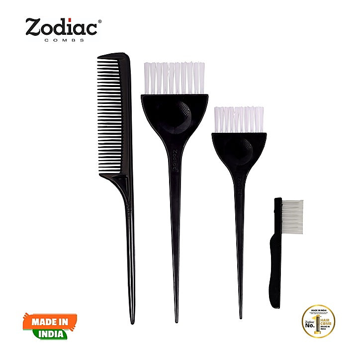 Zodiac Hair Dye Brush Combo BS001 - Pack Of 3 : 1 Unit