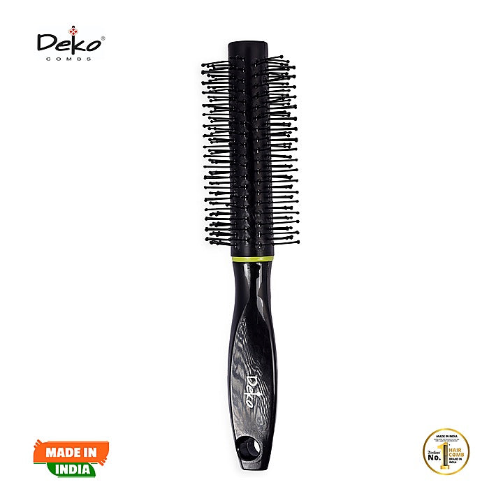 Deko No1 Round Hair Brush - Black : 1 Unit
