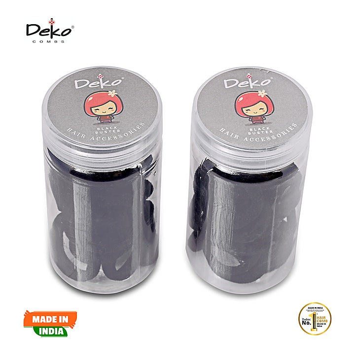 Deko 40P Rubber Band (Black) - Pack Of 40 : 1 Unit