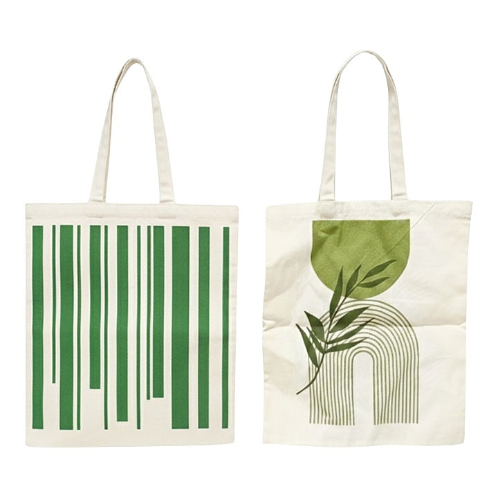 Go Green Tote Bag (CB06/3-6) Set of 2 : 1 Unit