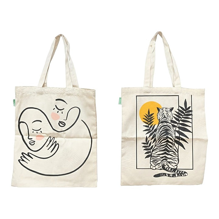 Go Green Tote Bag (CB06/12-8) Set of 2 : 1 Unit
