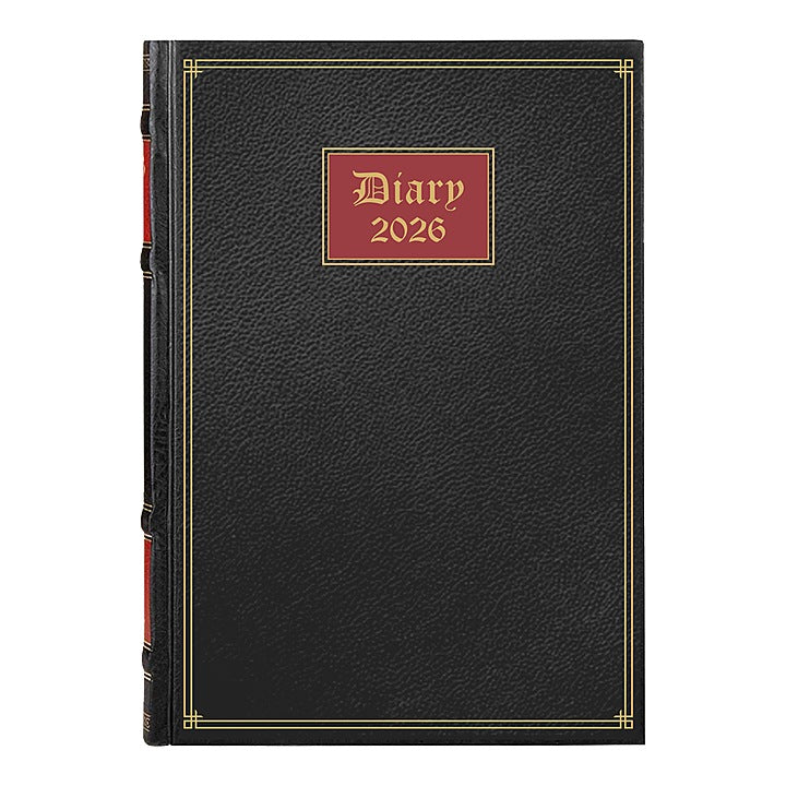 Matrikas A5 Antiqu Diary 2026 Black - 336 Pages : 1 Unit