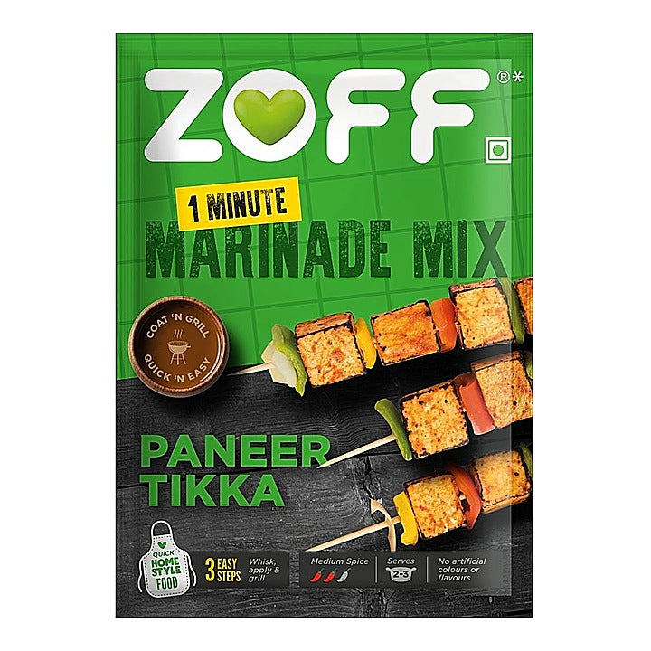 Zoff 1 Minute Marinade Mix Paneer Tikka Masala : 25 g