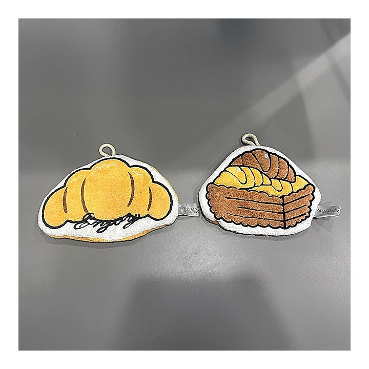 EW Kitchen Hand Towel - Coffee Bread & Bread ( Pack of 2) : 1 Unit