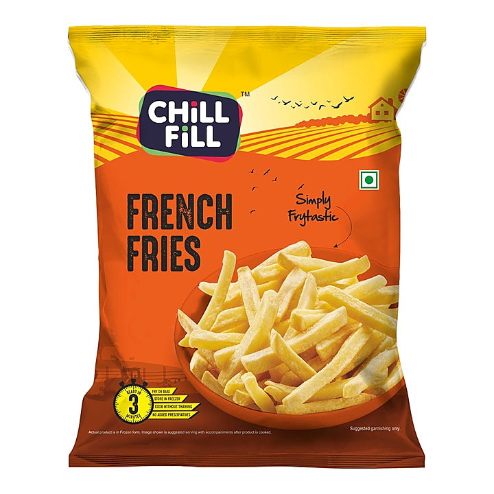 Chill Fill French Fries : 400 g