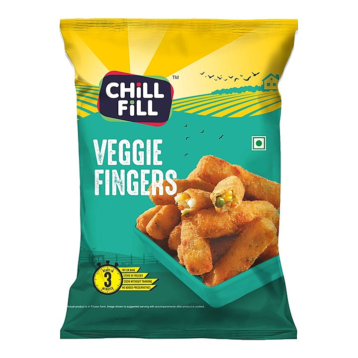 Chill Fill Veggie Fingers : 400 g