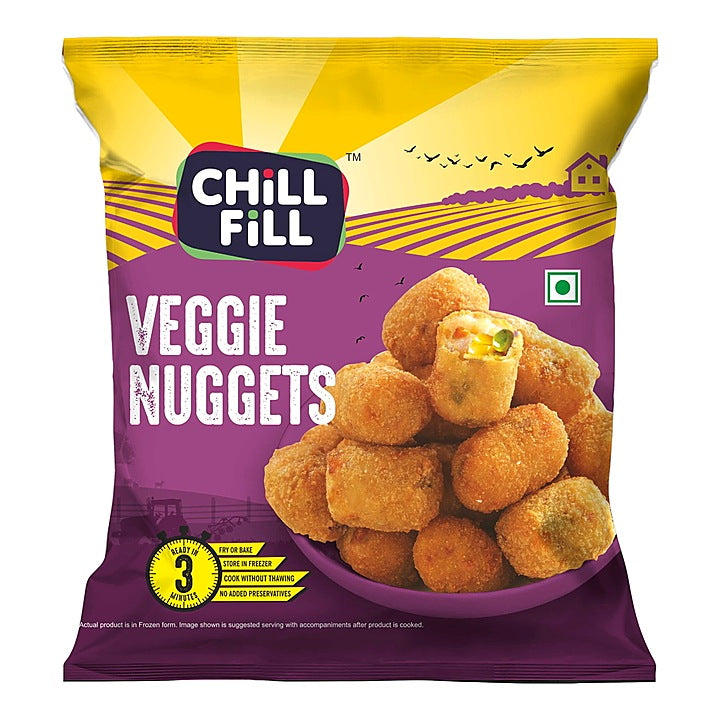 Chill Fill Veggie Nuggets : 325 g
