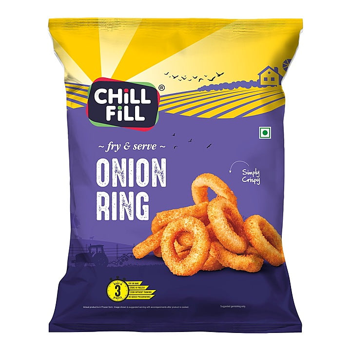 Chill Fill Onion Ring : 250 g
