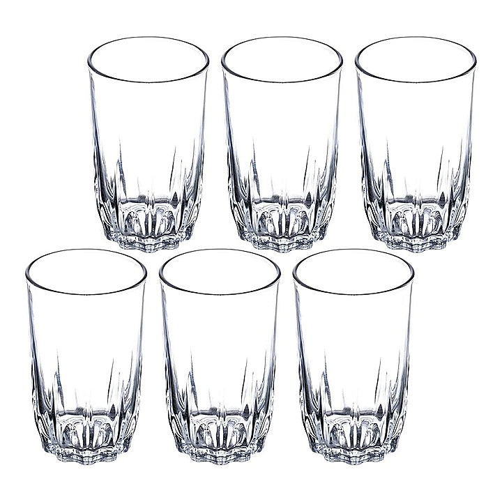 Sanjeev Kapoor Florence Water Glass Set - 270 ml : 6 N