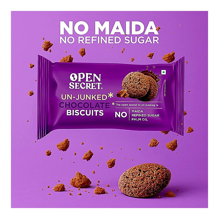 Open Secret Unjunked Chocolate Biscuits : 40 g
