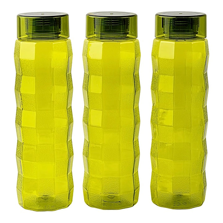 Steelo Joy Plastic Water Bottle Green - 1 L : 3 N