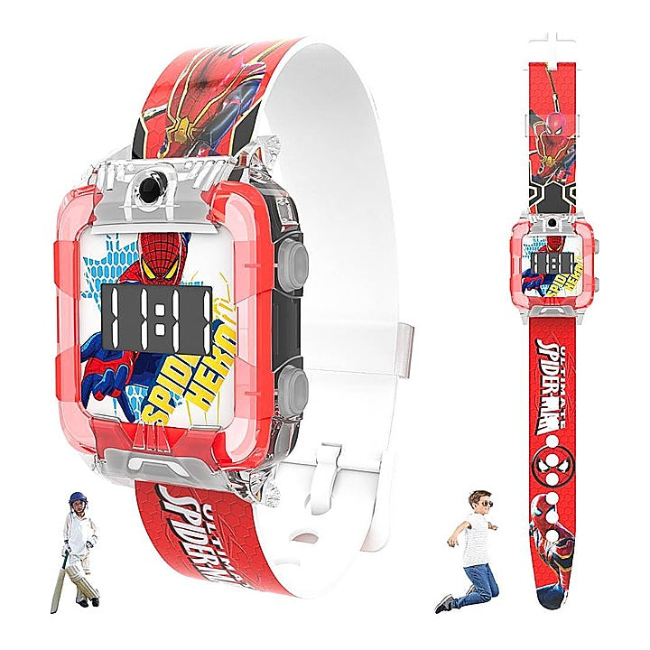 Disney Marvel Spider-Man Digital Watch for Kids (3-12 Years) : 1 Unit