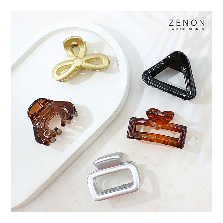 Zenon Small Hair Claw Clip S1 (Elegant Classic) 5 Pieces : 1 Unit