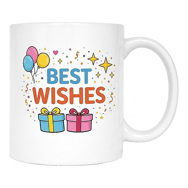 Best Wishes Coffee Mug By Prahilux - 330 ml : 1 Unit
