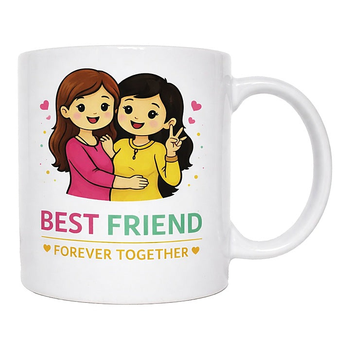 Best Friend Coffee Mug By Prahilux - 330 ml (D1) : 1 Unit