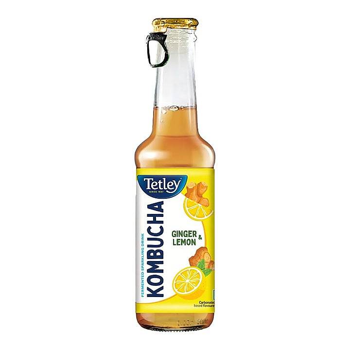 Tetley Kombucha Ginger & Lemon : 265 ml