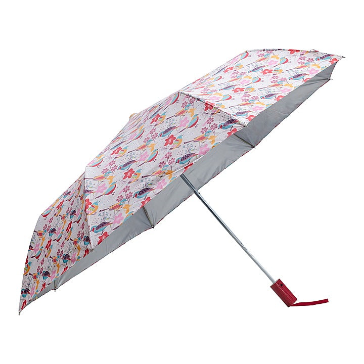 Sun Umbrella Ladies Floral Printed 3 Fold Madonna 9 Auto Open : 1 unit