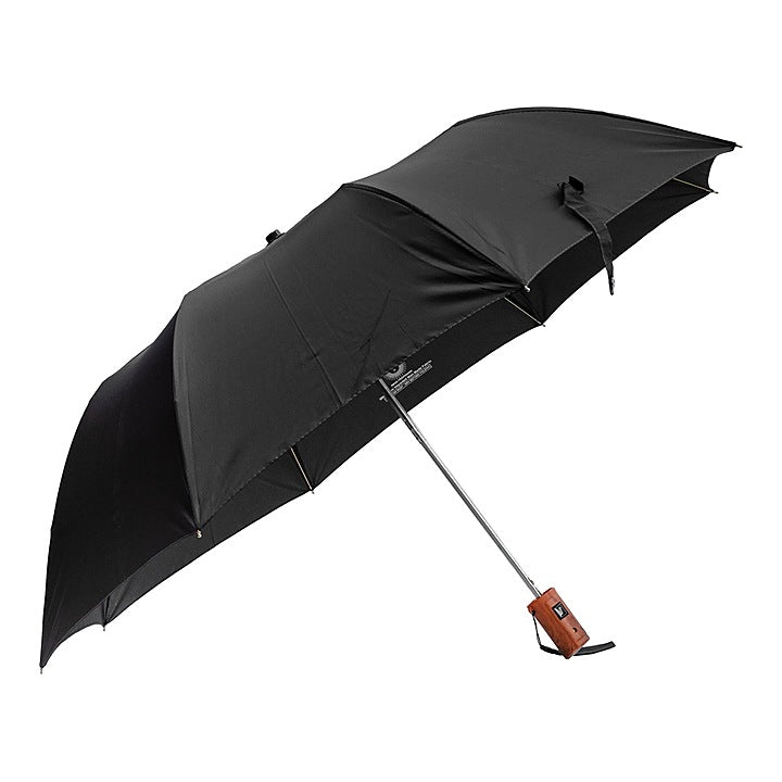 Sun Umbrella Gents 2 Fold Black Sun 24.5 Auto Open : 1 Unit