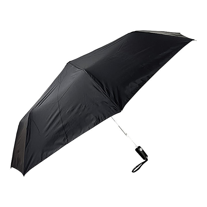 Eseries Umbrella 3 Fold Edmund Auto Black Silver : 1 Unit