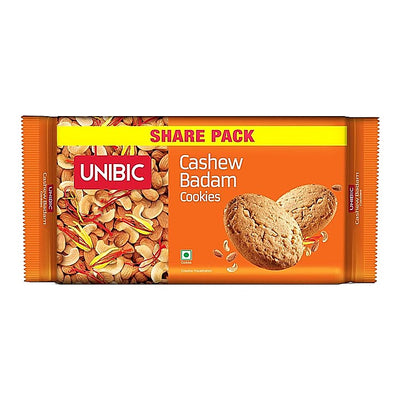 Unibic Cashew Badam Cookies (5 U x 97 g) : 485 g