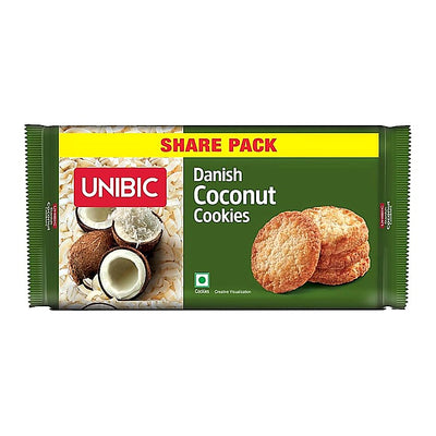 Unibic Danish Coconut Cookies (4 U x 73.75 g) : 295 g
