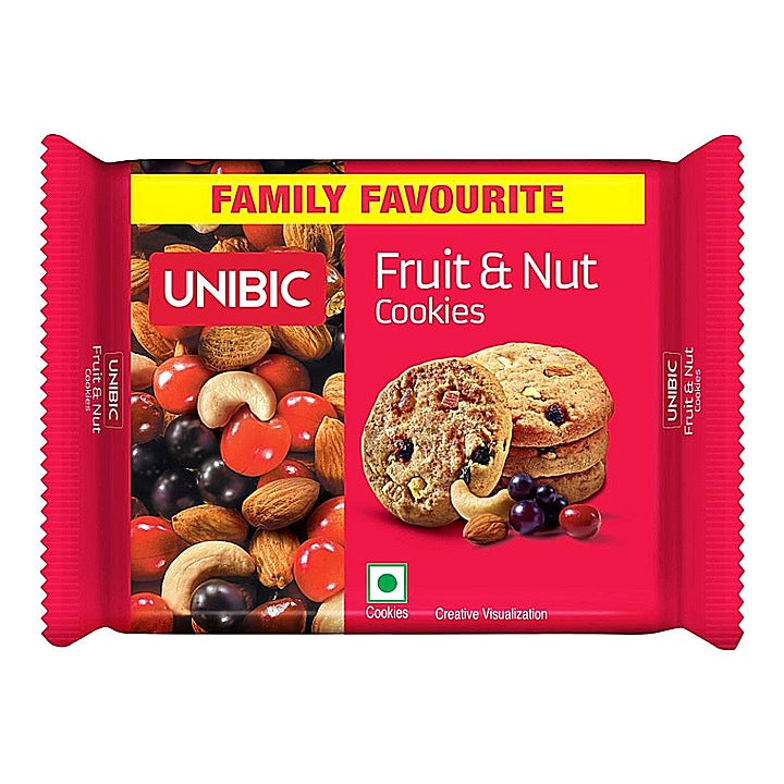 Unibic Fruit & Nut Cookies : 145 g