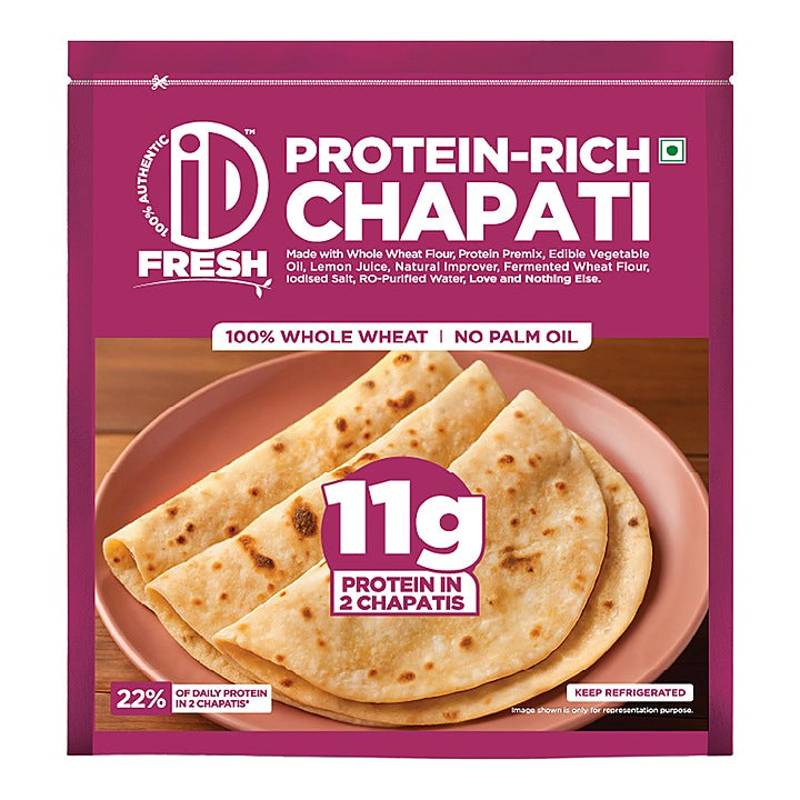 iD Fresh Protein-Rich Chapati (8NX40g) : 320g
