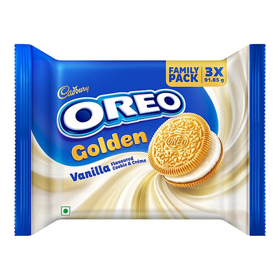 Cadbury Oreo Golden Vanilla Flavoured Cookie & Creme : 275.55 g