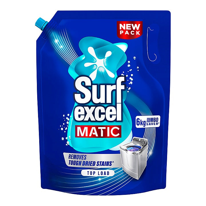 Surf Excel Matic Top Load Liquid Detergent : 6 kg