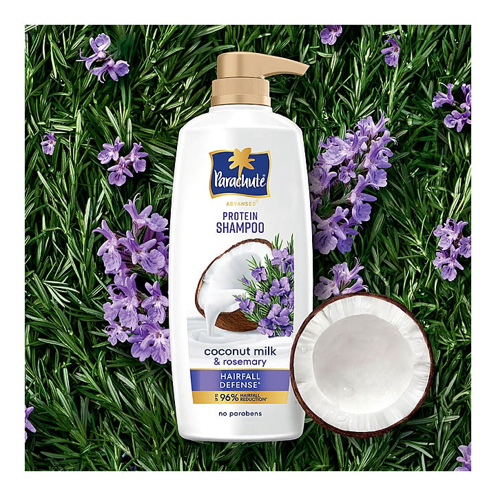 Parachute Advansed Coconut Milk & Rosemary Protein Shampoo : 650 ml