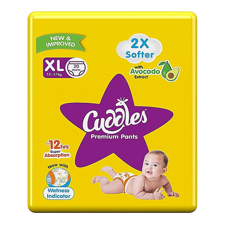 Cuddles Premium Pants - Extra Large : 20 Unit