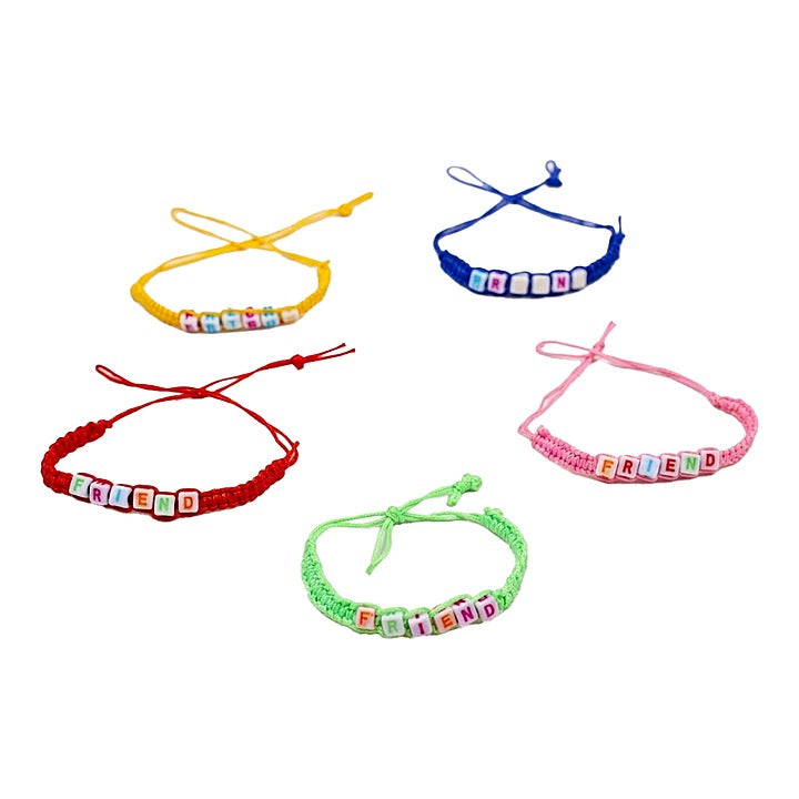 JB Home Friendship Band Thread Bracelets Macrame D2 - Pack Of 5 : 1 Unit