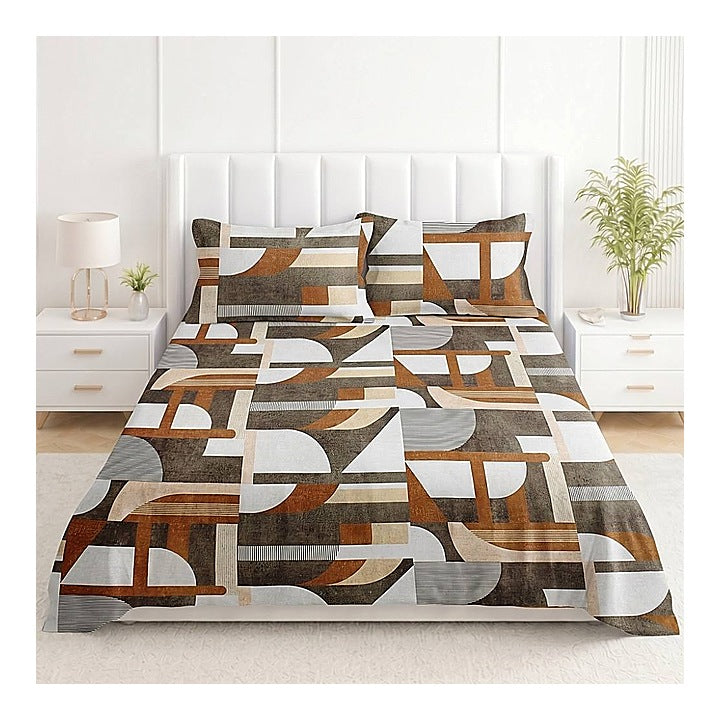 Mafatlal Pearl Double Bedsheet (14) 130 GSM - Floral 228 x 254 cm : 1 Unit