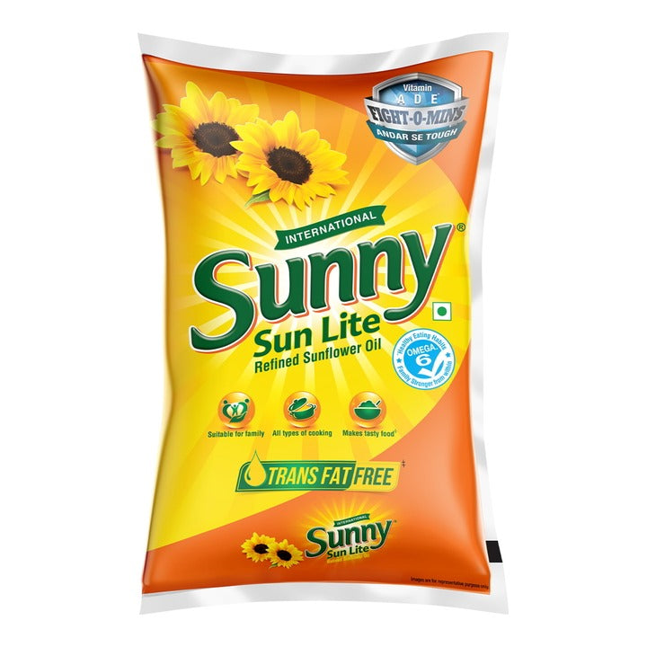 Sunny Sun Lite Refined Sunflower Oil : 800 g