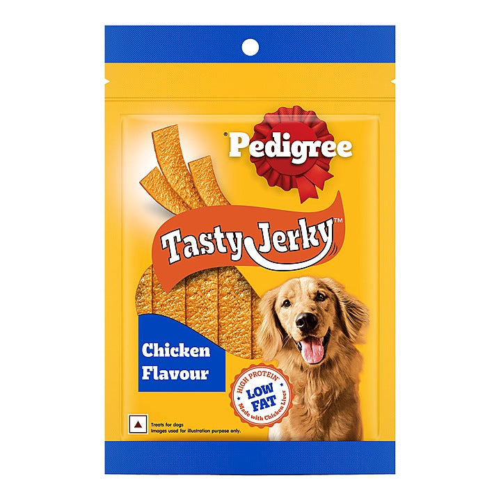 Pedigree Tasty Jerky Low Fat Chicken Flavour : 70 g