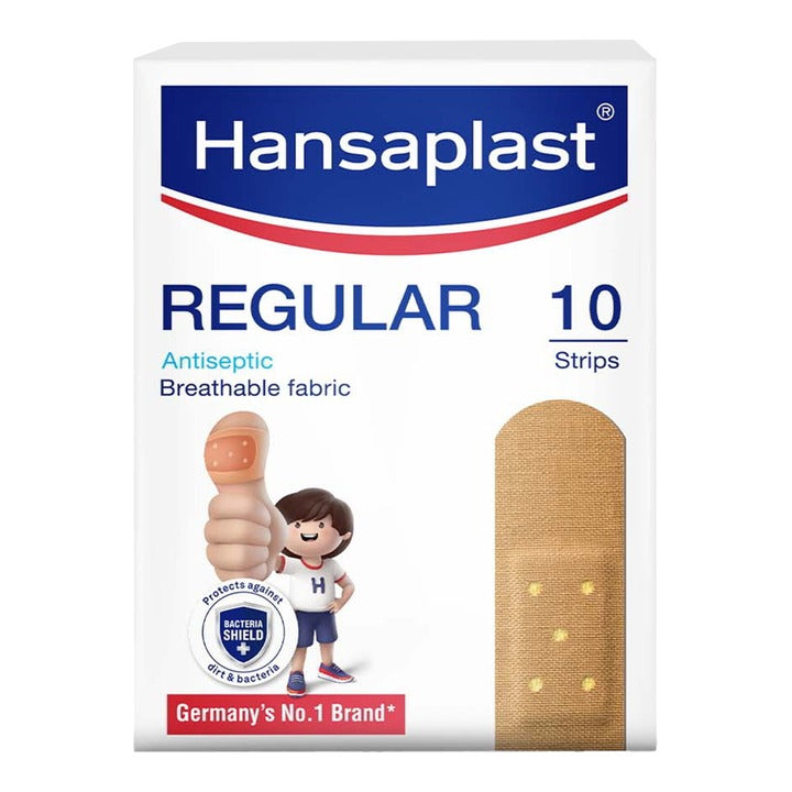 Hansaplast Regular Antiseptic Bandage : 10 Units