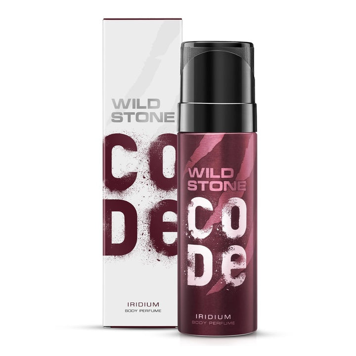 Wild Stone CODE Iridium Body Perfume for Men, 150ml | No Gas Deodorant | Long Lasting Body Spray