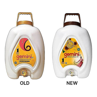 Gemini Refined Sunflower Oil : 13 kg