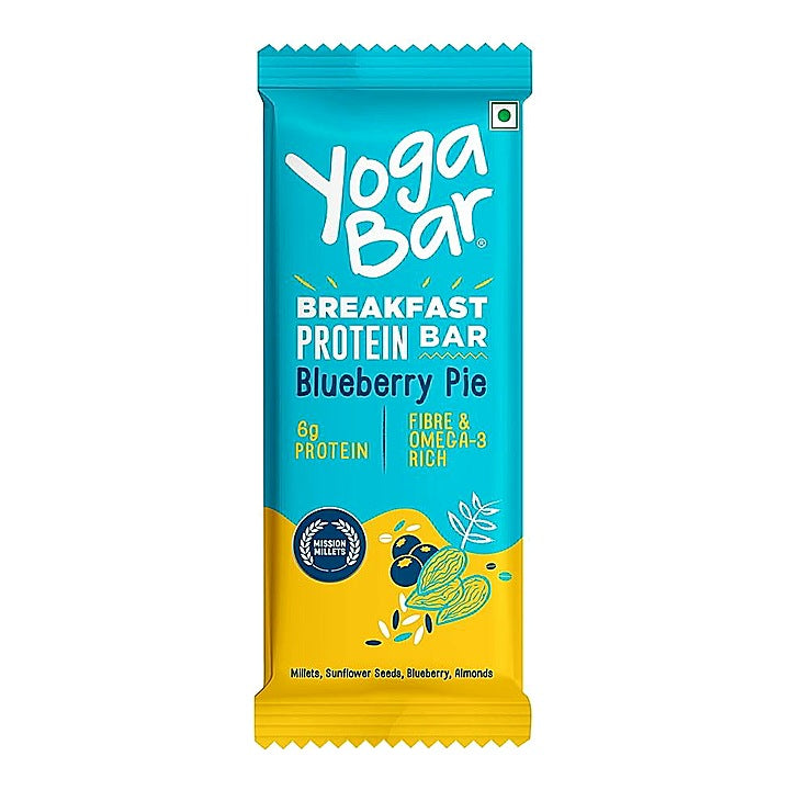 Yoga Bar Breakfast Protein Bar - Blueberry Pie : 45 g