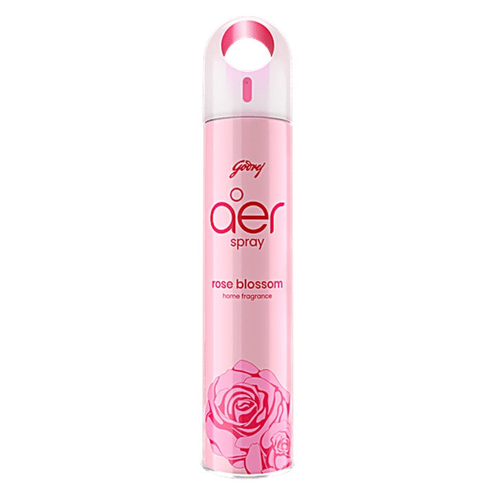 Godrej Aer Rose Blossom Room Freshener Spray For Home & Office (180 ml)